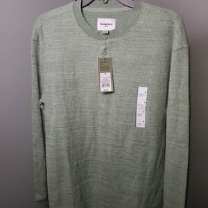 Goodfellow & Co Green Long Sleeve Shirt